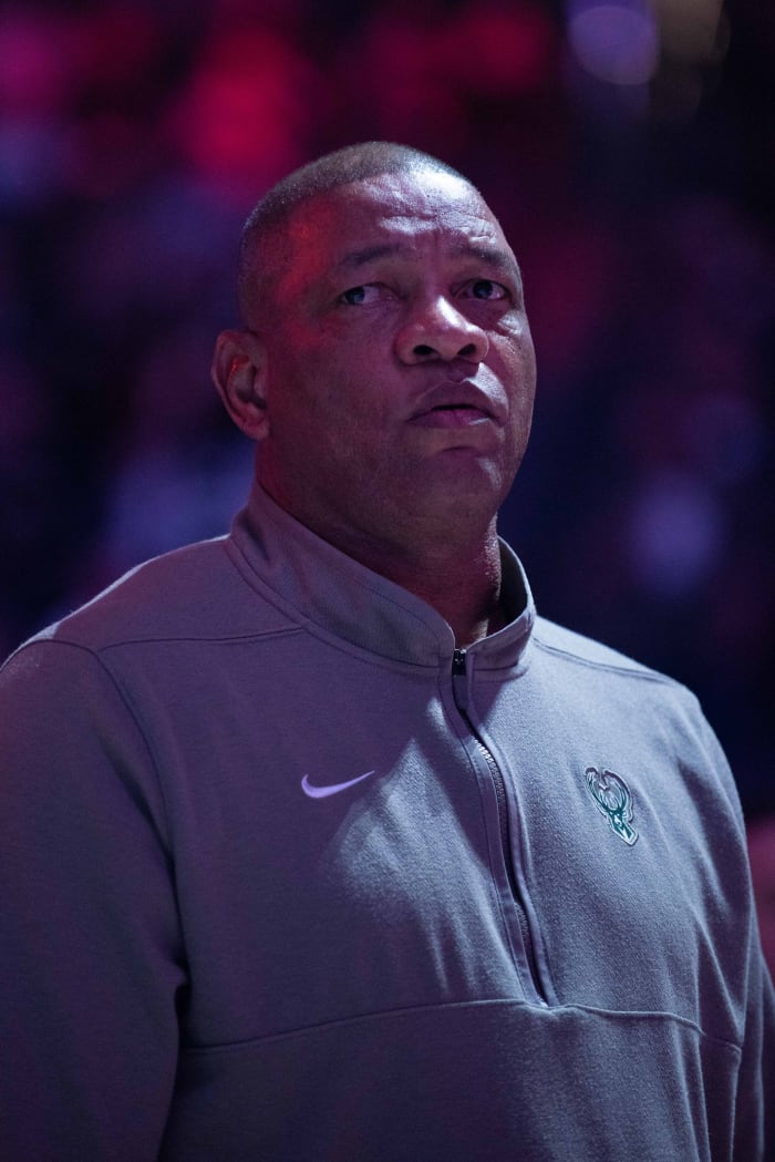 Milwaukee Bucks head coach Doc Rivers